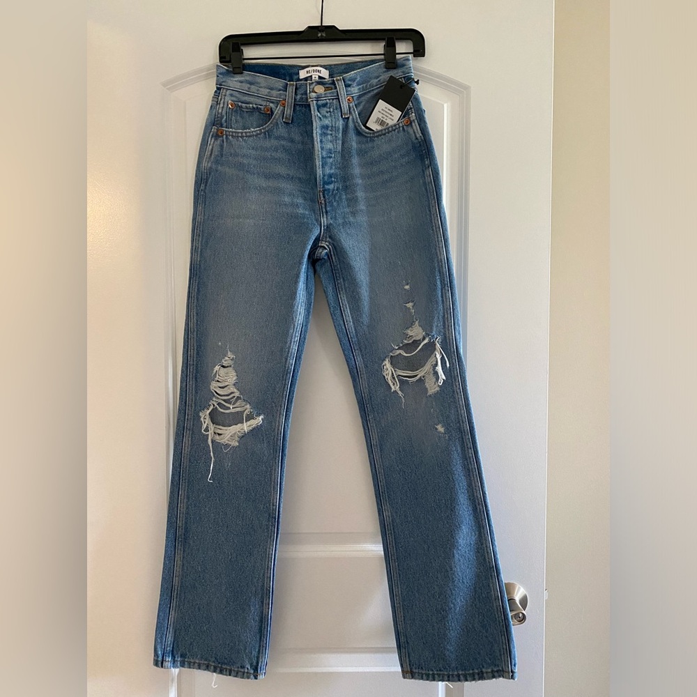 Brand New , Re/ Done jeans , Size 25